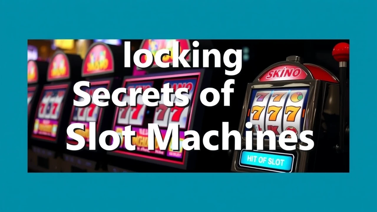 Unlocking the Secrets of Slot Machines: A Deep Dive into the World of Spinning Reels